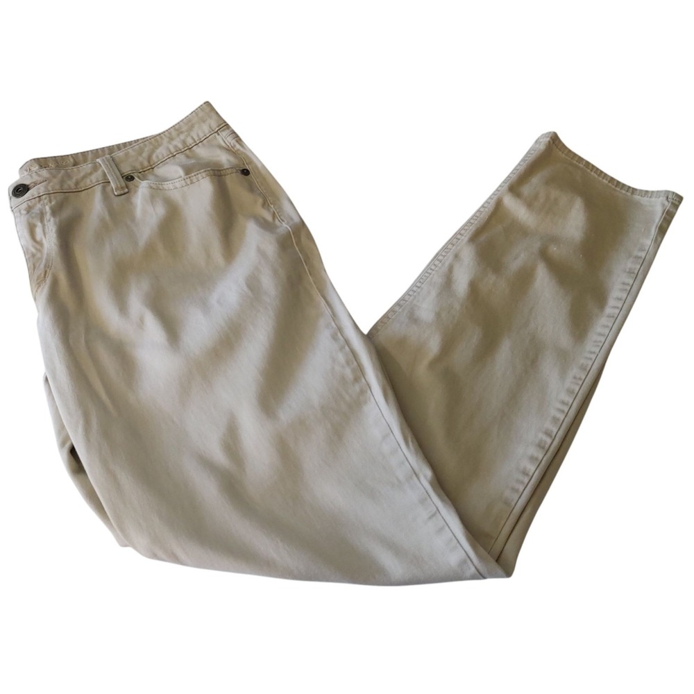 Arizona Jean Company Khaki Pants School Girl Juniors Size Fifteen Womens 14 SEE‎